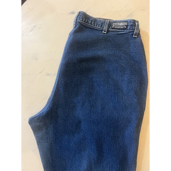 Vintage Rocky Mountain Jeans Rockies Women 22W Mom Denim High Rise USA Made - Picture 2 of 6
